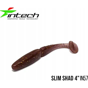 Nástraha měkká Intech Slim Shad 4" #IN57 5ks
