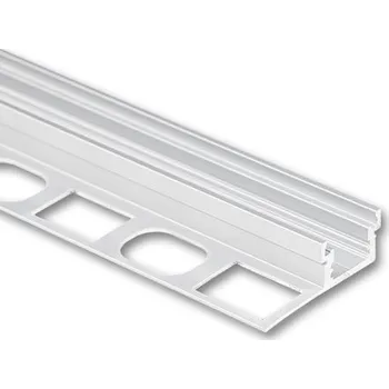 LED páska Hliníkový profil DA pro obklady a dlažbu 41x13mm, bez difuzoru, 2m