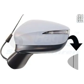 Auto zrcátko Vnější zpětné zrcátko VAN WEZEL 2786827