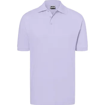 Pánské tričko James & Nicholson Polokošile JN 70, krátký rukáv COT02007056604-lilac XL Fialová lila