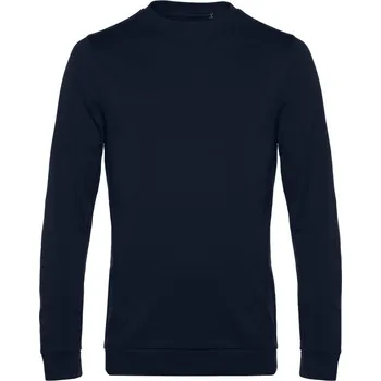 pracovní mikina B&C Mikina Set In, pánská COT01U01Wu3403-navy blue L Navy