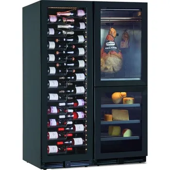 Vinotéka Kombinovaná lednice 4 zóny pro vína, uzeniny a sýry Norcia 360 4T