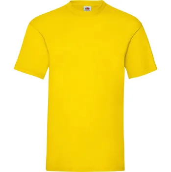 pracovní tričko Fruit of the Loom Tričko Valueweight T, krátký rukáv, pánské COT16103620002-yellow M Žlutá
