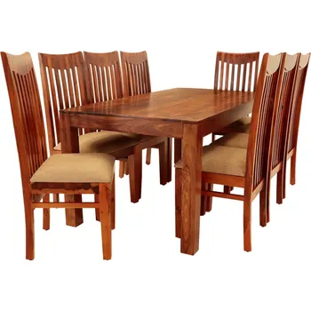 Jídelní set Jídelní set pro 8 osob z dřeva palisandr