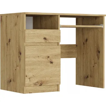 Psací stůl Obdélníkový psací stůl Framire 96 x 50 x 76 cm, dub artisan