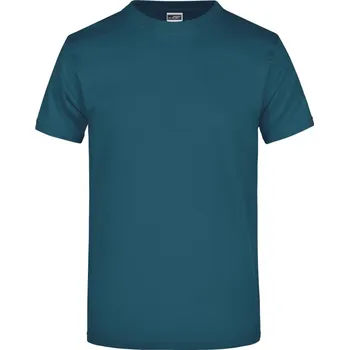 pracovní tričko James & Nicholson Tričko JN 02, krátký rukáv, pánské COT02000258004-petrol XL Petrolejová