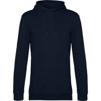 pracovní mikina B&C Mikina B&C Hoodie s kapucí, pánská COT01U03Wu3414-navy blue Navy 4XL