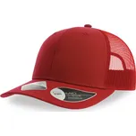 Atlantis Headwear Kšiltovka Bryce Trucker, 6 panelová COT330102a8099-red/red UNI Červená/červená