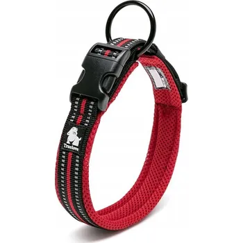 Obojek pro psa Materiálový obojek pro psa s odrazkou Truelove, velikost S