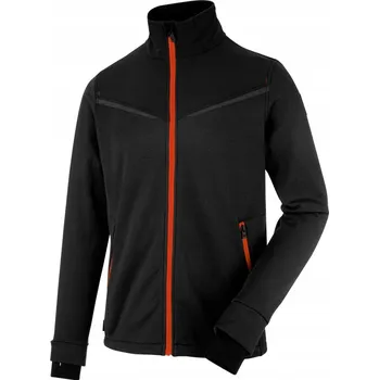 Moto bunda Fleecová bunda Wurth Modyf Performance Černo-červená, velikost S