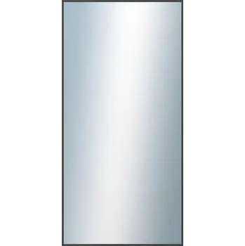 Koupelnový nábytek DANTIK - Zarámované zrcadlo - rozměr s rámem cca 50x100 cm z lišty Hliník černá | P269-021 (7269021)