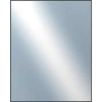 Koupelnový nábytek DANTIK - Zarámované zrcadlo - rozměr s rámem cca 80x100 cm z lišty Hliník černá | P03-021 (7003021)