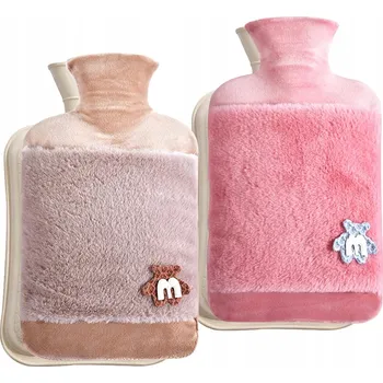 Obraz Gumový termofor Bizcasa odstíny růžové a fialové 2 l