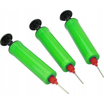 pumpička UNIVERZÁLNÍ RUČNÍ PUMPIČKA NA MÍČE S JEHLOU, ZELENÁ