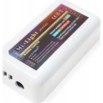 RGB Strefový Ovladač 216W 12V Milight FUT037