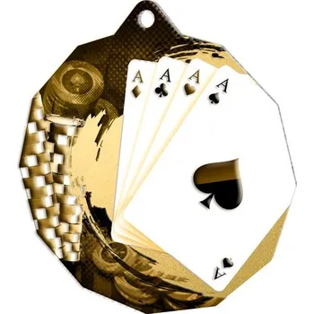 Poháry Bauer Kovová medaile MDMR03M12 | Karty