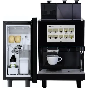 Kávovar Embassy Bogota + lednice C2S (2x sirup + 1x mléko)