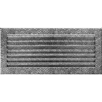 Větrací mřížka Mřížka výdechová lakovaná Kratki šedá