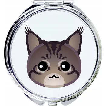 Kosmetické zrcátko Mainská mývalí kočka - kapesní zrcátko do kabelky Art-Dog