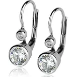 Šperky4U Stříbrné náušnice se zirkony - ZB29265
