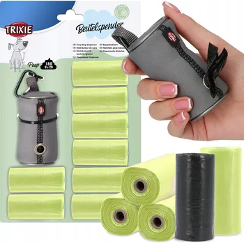 Vrták Zásobníky na sáčky Trixie 180 ks