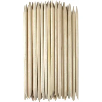 DŘEVĚNÉ TYČINKY NA MANIKÚRU PEDIKÚRU 50 ks