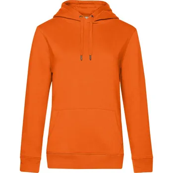 Pracovní oblečení B&C Mikina B&C QUEEN Hooded s kapucí, dámská COT01W02Qx3704-pure orange XL Oranžová pure