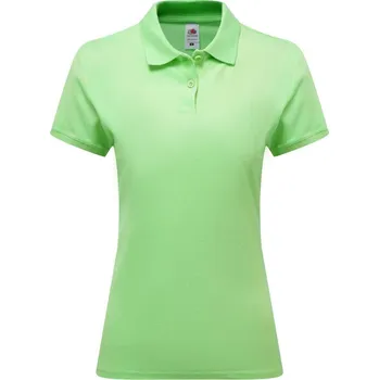 Pánská móda Fruit of the Loom Polokošile Lady-Fit Premium Polo, krátký rukáv, dámská COT163030x5905-neomint 2XL Mátová neo