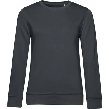pracovní mikina B&C Mikina B&C Inspire Crew Neck, dámská COT01W32Ba9704-asphalt XL Asphalt