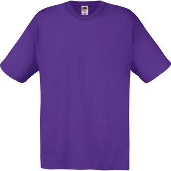 pracovní tričko Fruit of the Loom Tričko Original T, krátký rukáv, pánské COT16108235003-purple L Purpurová