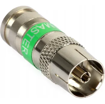 Elektrická zásuvka Anténní zásuvka TV Master Złącze Kompresyjne IEC Gniazdo Antenowe