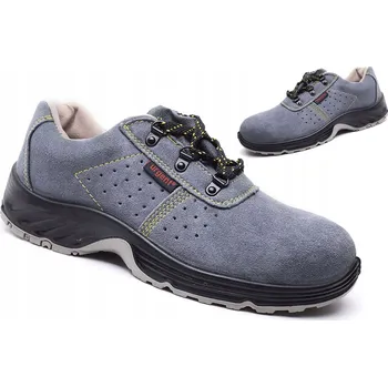 Pracovní obuv PRACOVNÍ OBUV Bezpečnostní polobotky BOZP velmi lehké a prodyšné - 45 URGENT