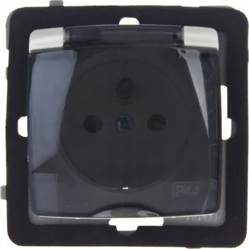 Elektrická zásuvka Bílá nástěnná Elektrická Zásuvka Ospel s uzemněním IP44