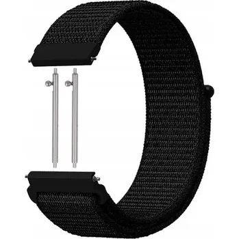 Řemínek na hodinky Univerzální řemínek Aristex 20 mm černý