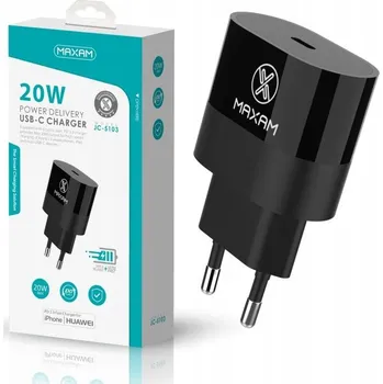 Síťová nabíječka USB typ C pro Apple 3000 mA 5 V černá