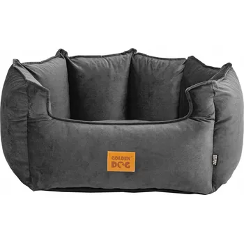Pelíšek pro psa PELÍŠEK GOLDEN DOG PELÍŠEK LUX S ŠEDÝ