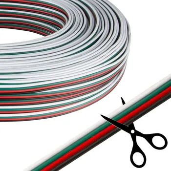 Průmyslové svítidlo 4-žilový vodič AWG 16, červená/zelená/černá/bílá