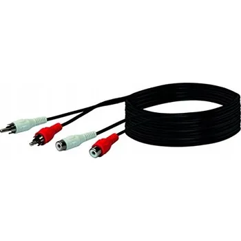 Audio kabel Schwaiger CIK5055 533 Audio kabel 5 m, 2 x RCA, černý