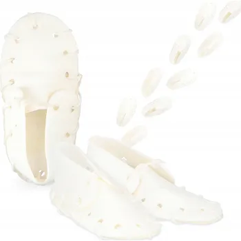 Pamlsek pro psa 3x PŘÍRODNÍ POCHOUTKY pro PSA - Žvýkací BUVOLÍ KOPYTO 12,5 cm - Pamlsky ke Žvýkání pro Štěňata