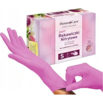 Pracovní oblečení Rukavice na jedno použití nitrilové Home&Care vel. S 50 ks