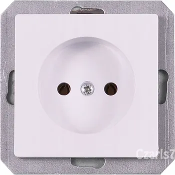 vypínač a zásuvka Timex-Pol nástěnná Elektrická Zásuvka bílá