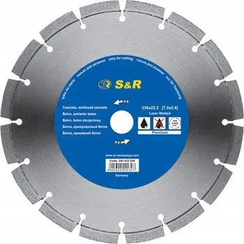 Řezný kotouč Diamantový řezný kotouč segmentový 125/2,2 mm.