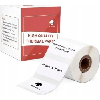 Samolepící etiketa Štítky do tiskárny Phomemo M110 M120 M200 M220 M221 samolepicí 40x20