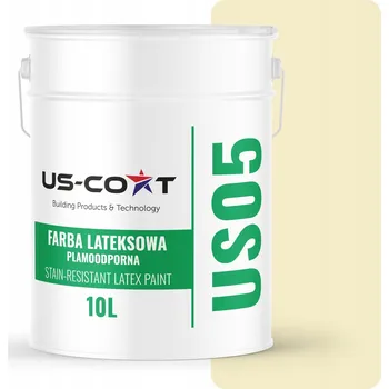 barva na zeď BARVA ODOLNÁ SKVRNÁM, BARVA SVĚTLE ŽLUTÁ H6883 10L MATNÁ NA STĚNY A STROPY