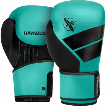Boxerské rukavice Boxerské rukavice Hayabusa S4 teal 10 oz