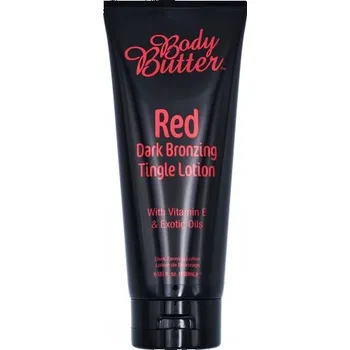 Tělové mléko Tělové Máslo Red Dark Bronzing Tingle Lotion, opalovací balzám s tingle efektem