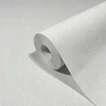 Tapeta ŠEDÁ TAPETA BEZ VZORU SVĚTLE ŠEDÁ VINYLOVÁ NA VLIESU TAPETY