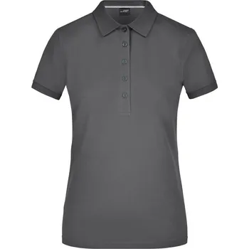 Pánské tričko James & Nicholson Polokošile JN 707, krátký rukáv, dámská COT02070702504-carbon XL Carbon