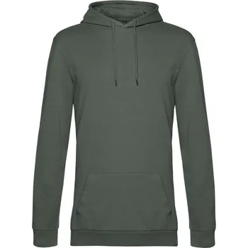 pracovní mikina B&C Mikina B&C Hoodie s kapucí, pánská COT01U03Wu4102-millennial M Khaki millennial