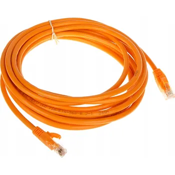 Síťový kabel Propojovací kabel 6 DELTA 5 m oranžový